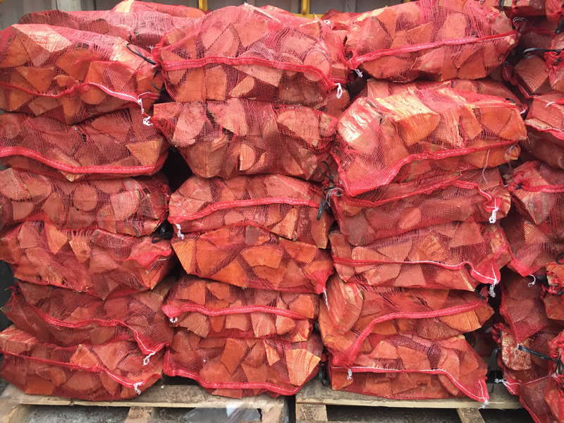 Eco Firewood Jumbo Nets of Seasoned Hardwood Logs
